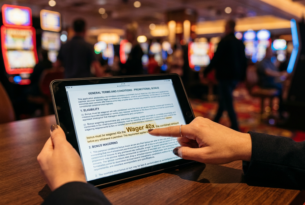 Analityczne spojrzenie na warunki obrotu bonusem w kasynie online